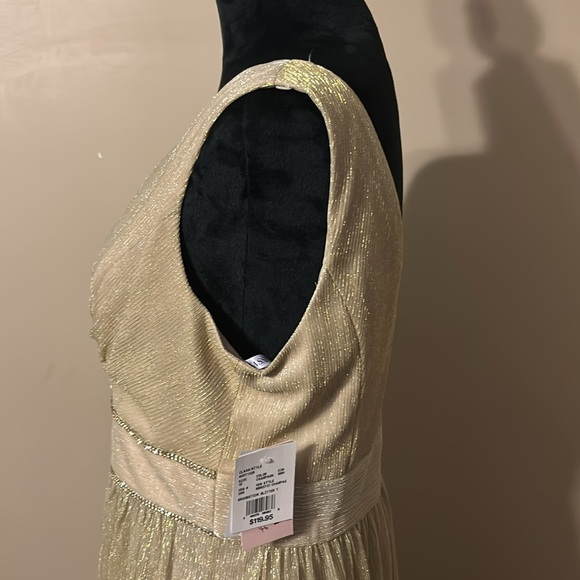 Broomstick glitter champagne dress - Picture 6 of 8